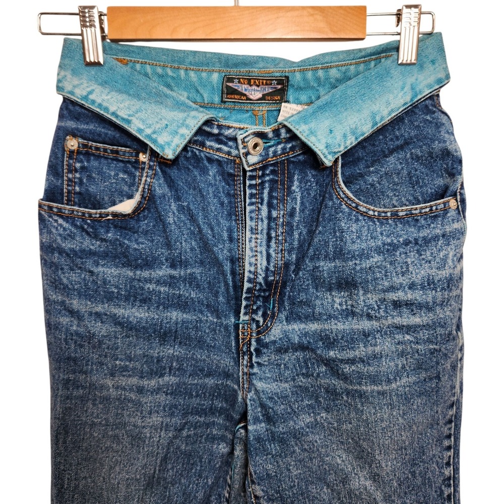 Vintage‎ 80s WENT No Exit Jeans Size 4 Women Medium Stonewash High Waist Tapered - Picture 2 of 15